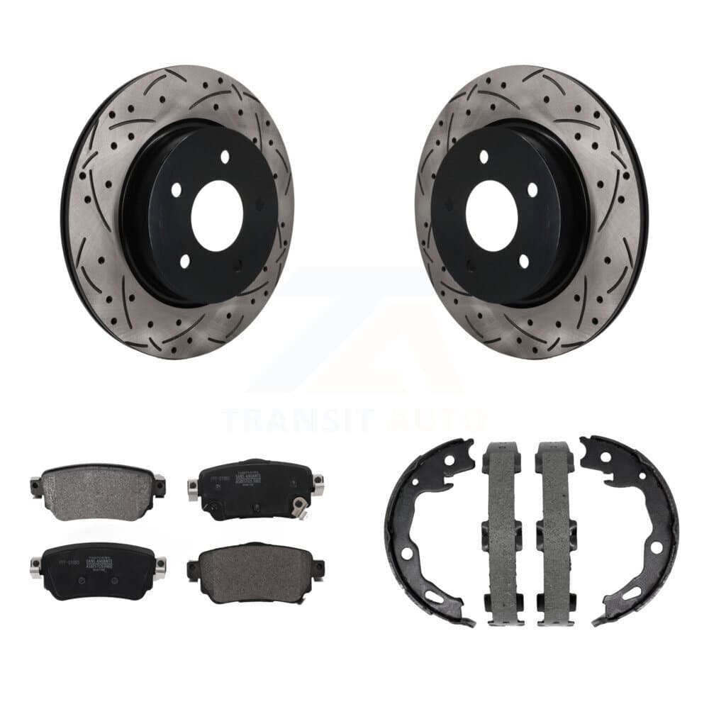 Transit Auto - KDF-102053 - Rear Disc Brake Kits image 1