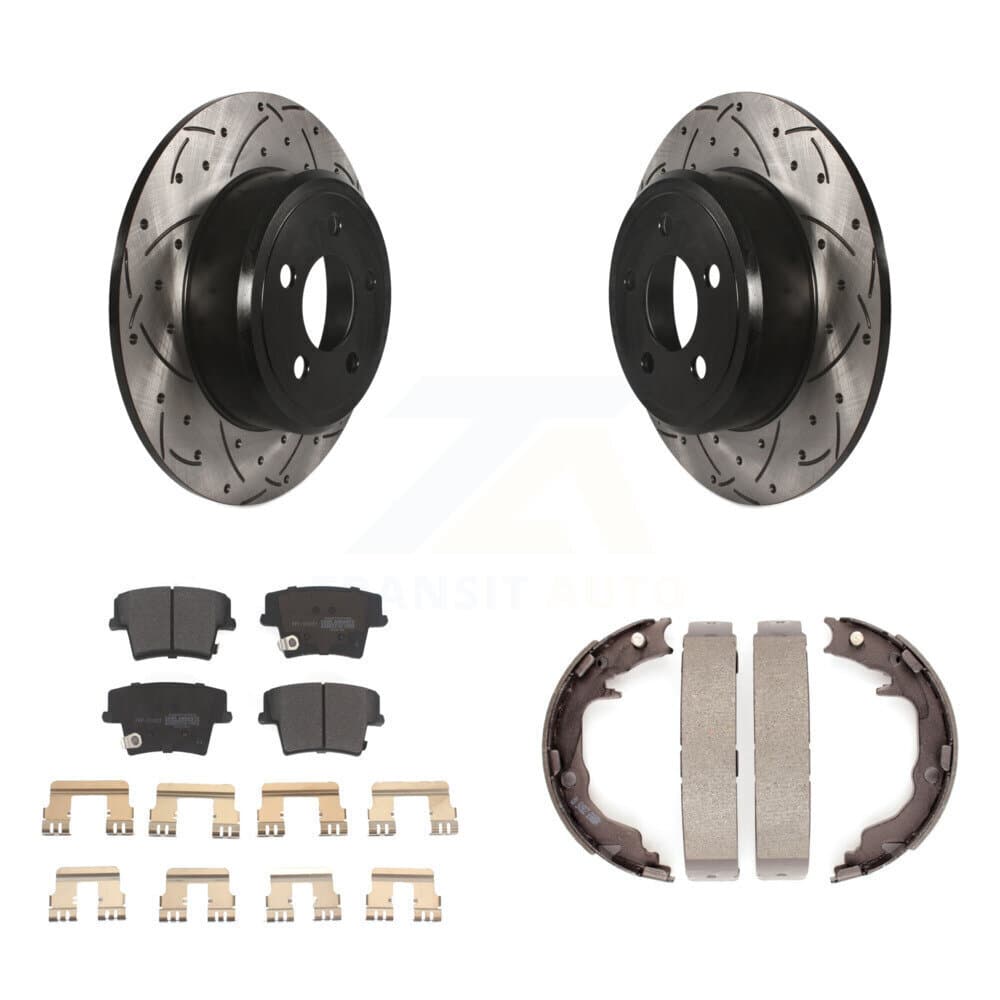 Transit Auto - KDF-102062 - Rear Disc Brake Kits image 1