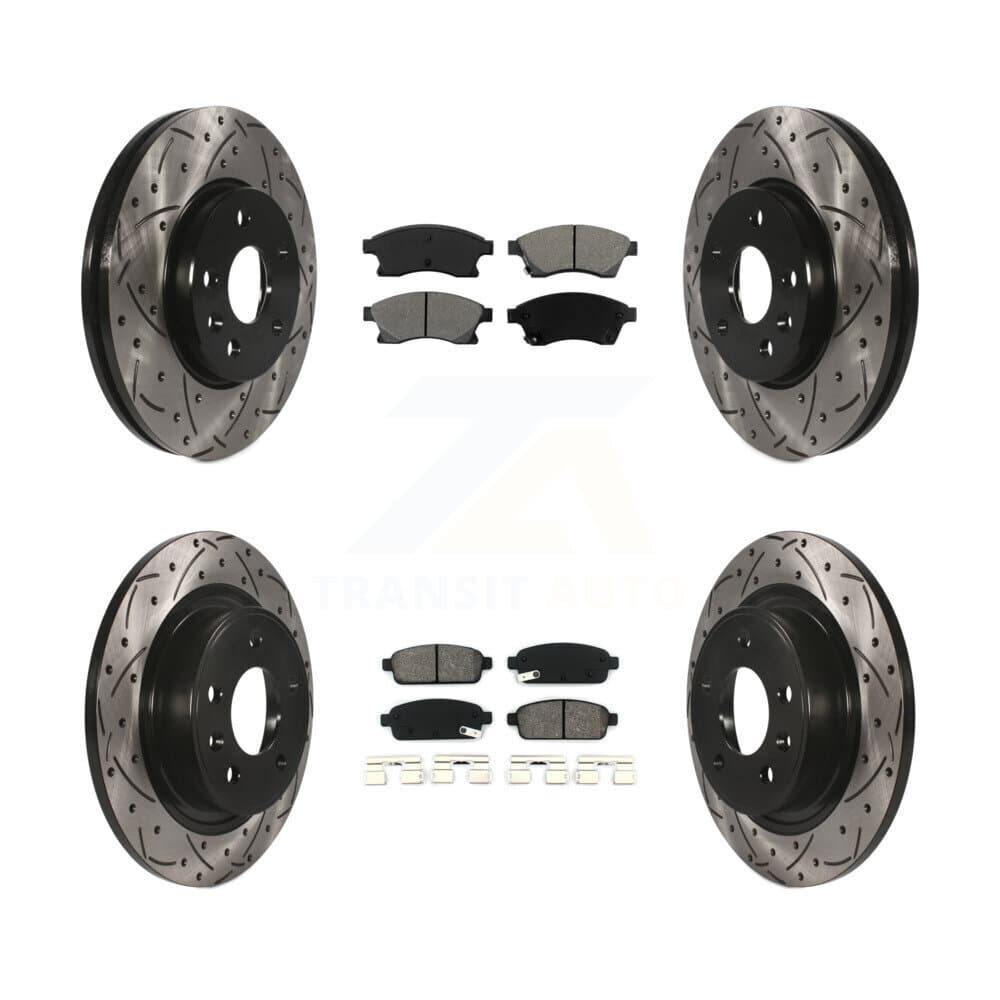 Transit Auto - KDS-100185 - Front and Rear Disc Brake Kits image 1