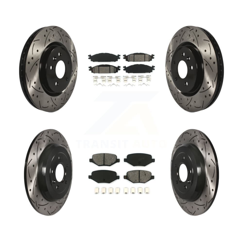 Transit Auto - KDS-100207 - Front and Rear Disc Brake Kits image 1