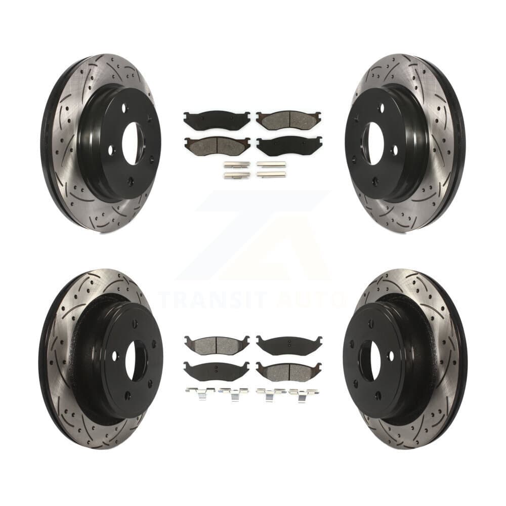 Transit Auto - KDS-100225 - Front and Rear Disc Brake Kits image 1