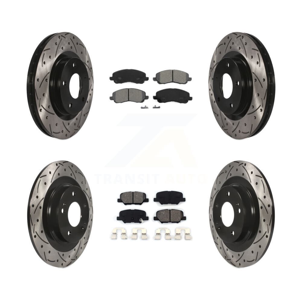 Transit Auto - KDS-100237 - Front and Rear Disc Brake Kits image 1