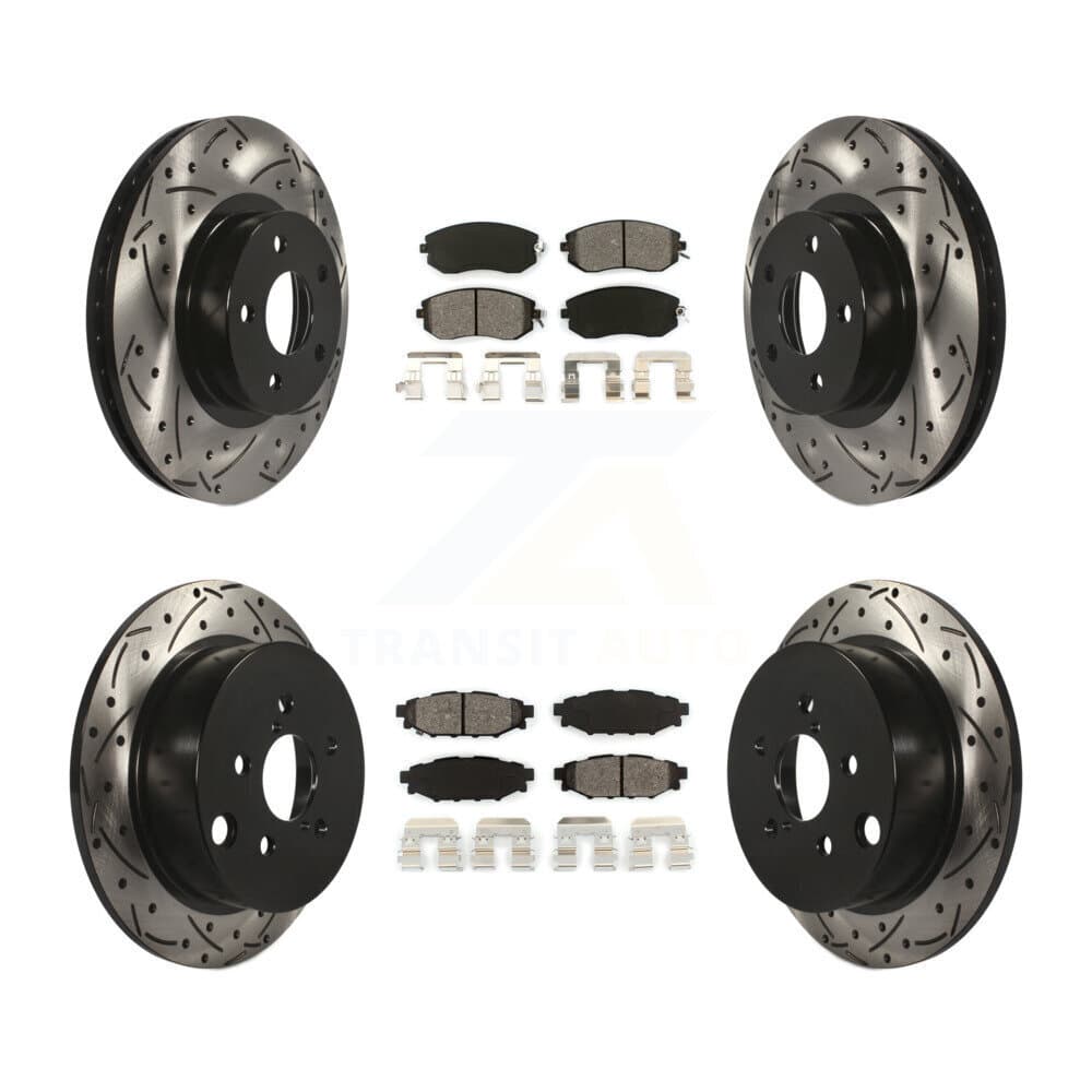 Transit Auto - KDS-100246 - Front and Rear Disc Brake Kits image 1