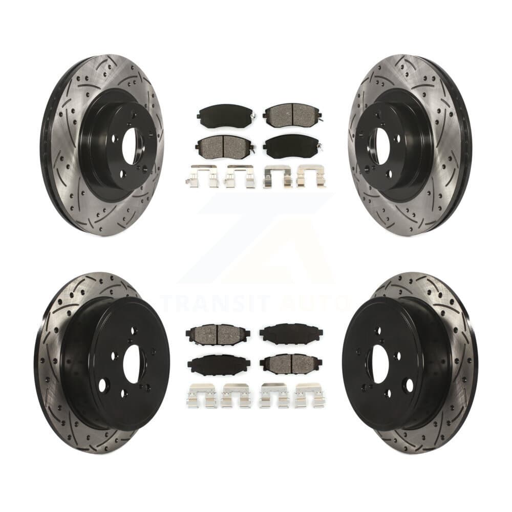 Transit Auto - KDS-100265 - Front and Rear Disc Brake Kits image 1