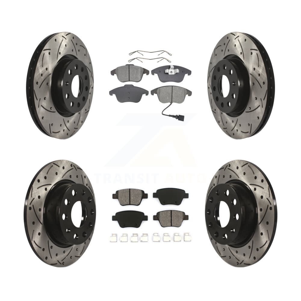 Transit Auto - KDS-100275 - Front and Rear Disc Brake Kits image 1