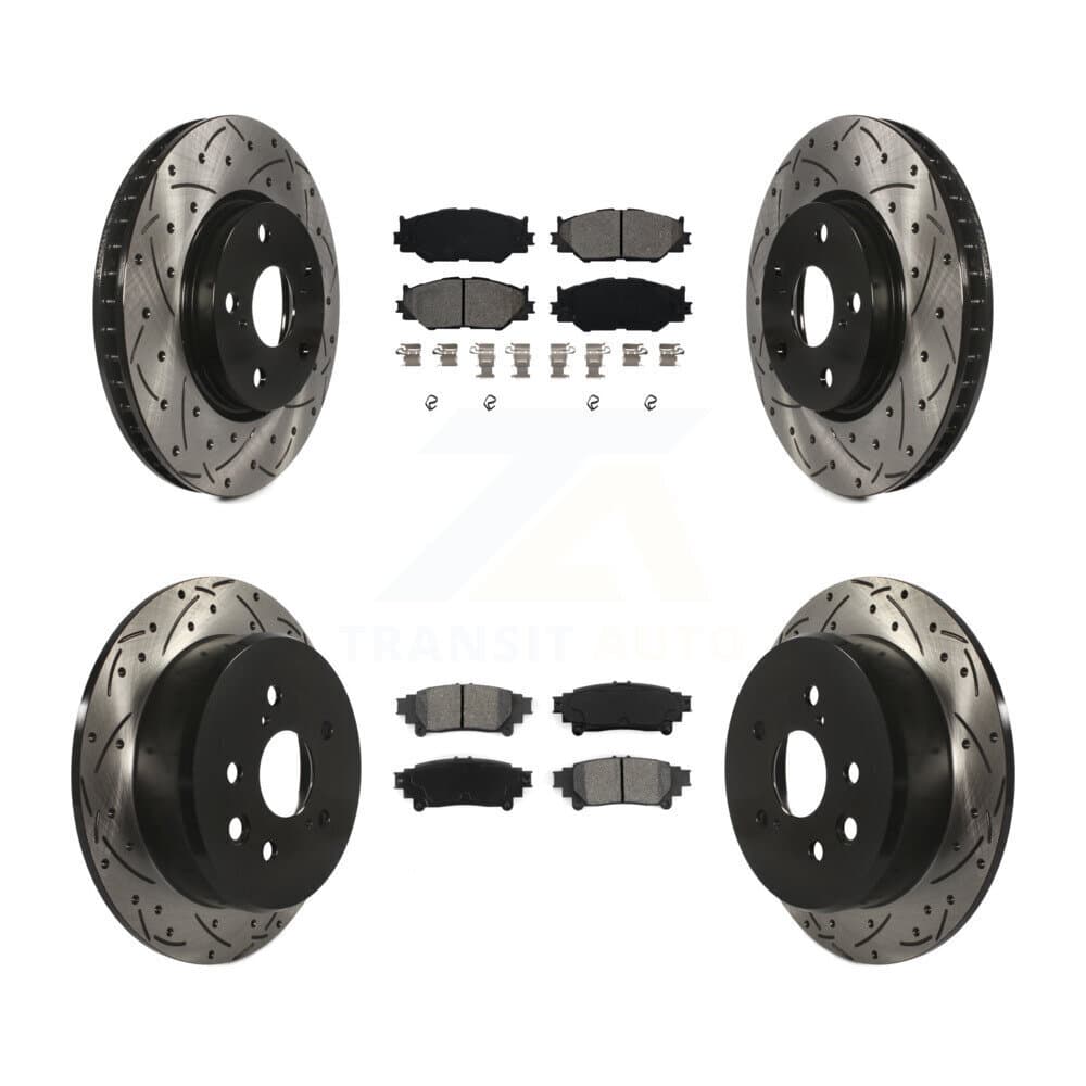 Transit Auto - KDS-100288 - Front and Rear Disc Brake Kits image 1