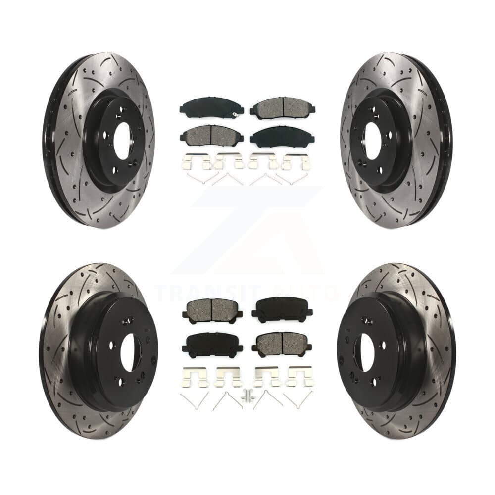 Transit Auto - KDS-100297 - Front and Rear Disc Brake Kits image 1