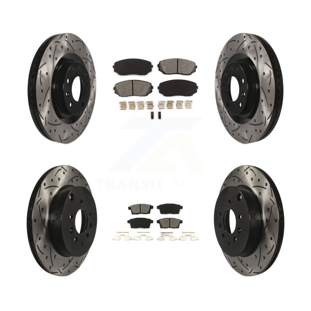 Transit Auto - KDS-100298 - Front and Rear Disc Brake Kits image 1