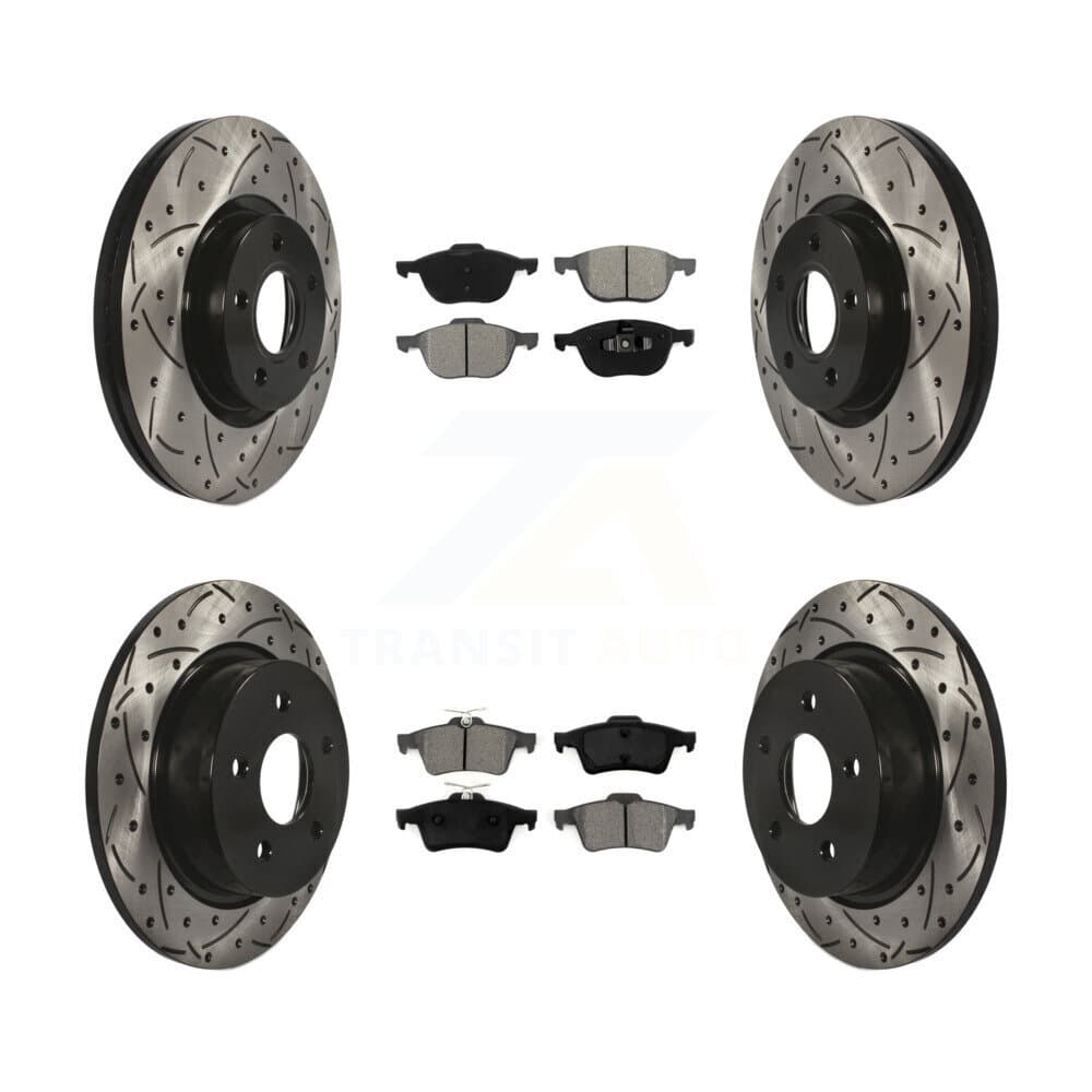 Transit Auto - KDS-100303 - Front and Rear Disc Brake Kits image 1