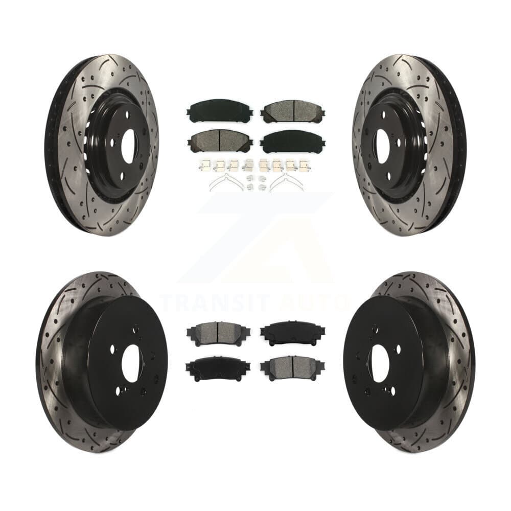 Transit Auto - KDS-100310 - Front and Rear Disc Brake Kits image 1