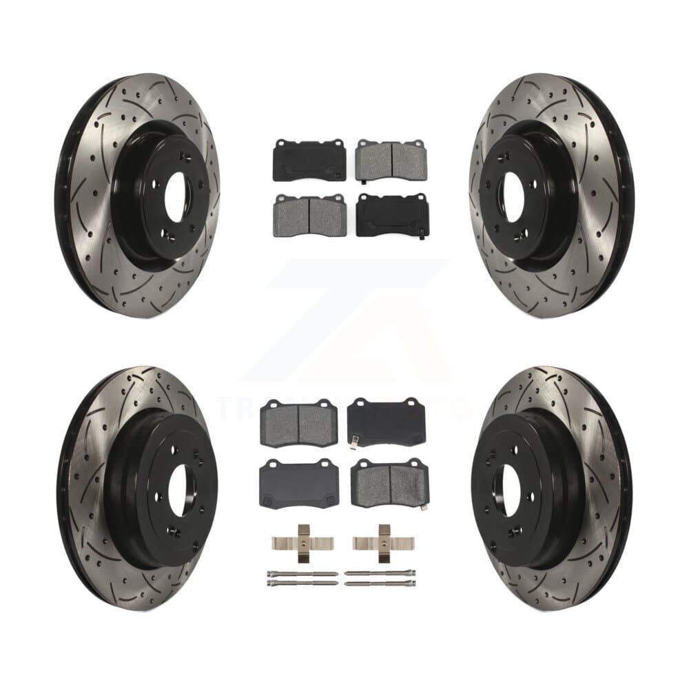 Transit Auto - KDS-100325 - Front and Rear Disc Brake Kits image 1
