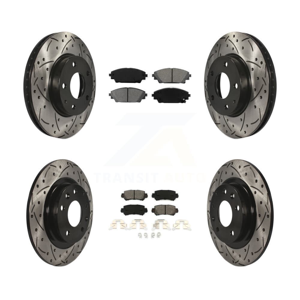 Transit Auto - KDS-100364 - Front and Rear Disc Brake Kits image 1