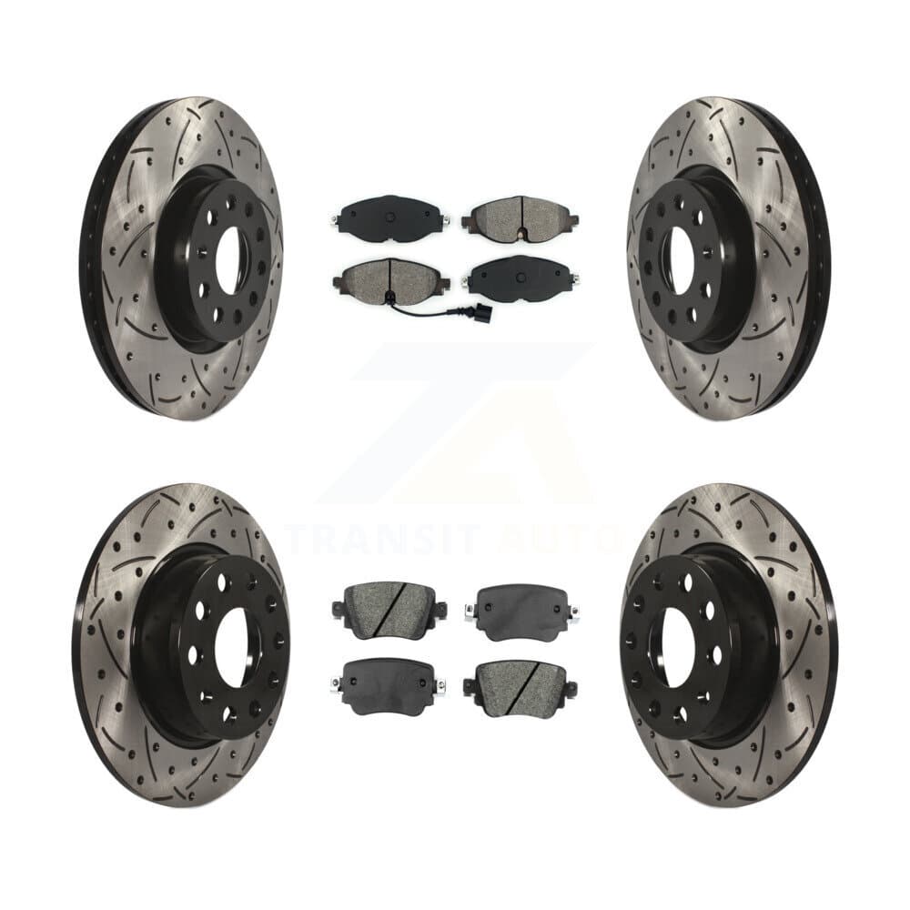 Transit Auto - KDS-100527 - Front and Rear Disc Brake Kits image 1