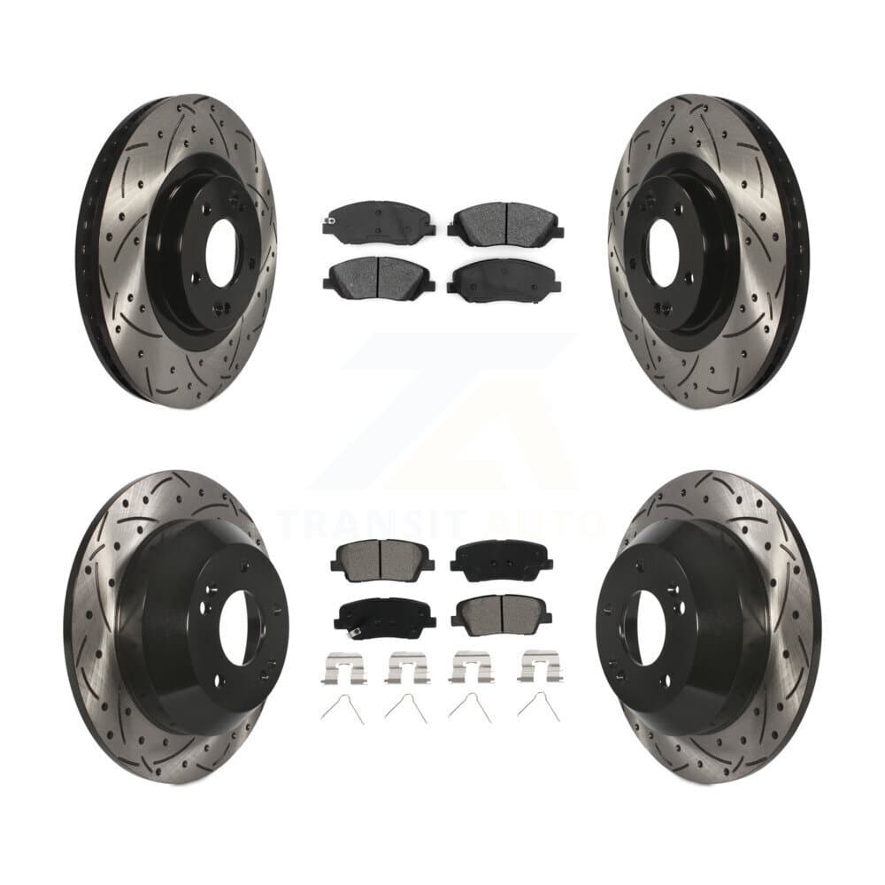Transit Auto - KDS-100537 - Front and Rear Disc Brake Kits image 1