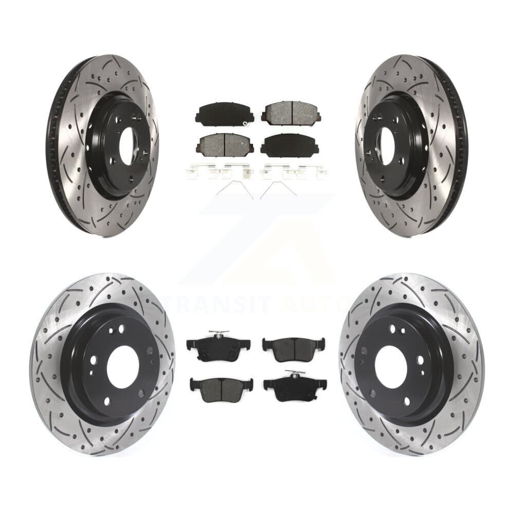 Transit Auto - KDS-100583 - Front and Rear Disc Brake Kits image 1