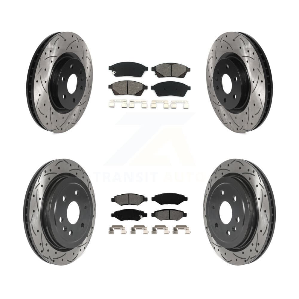 Transit Auto - KDS-100705 - Front and Rear Disc Brake Kits image 1