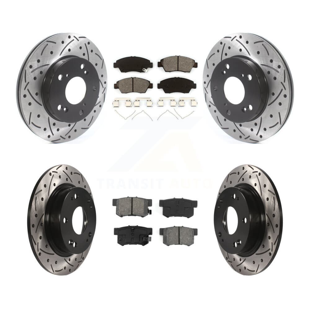 Transit Auto - KDS-100719 - Front and Rear Disc Brake Kits image 1