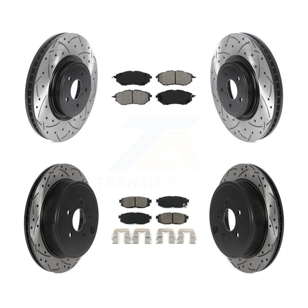 Transit Auto - KDS-100726 - Front and Rear Disc Brake Kits image 1