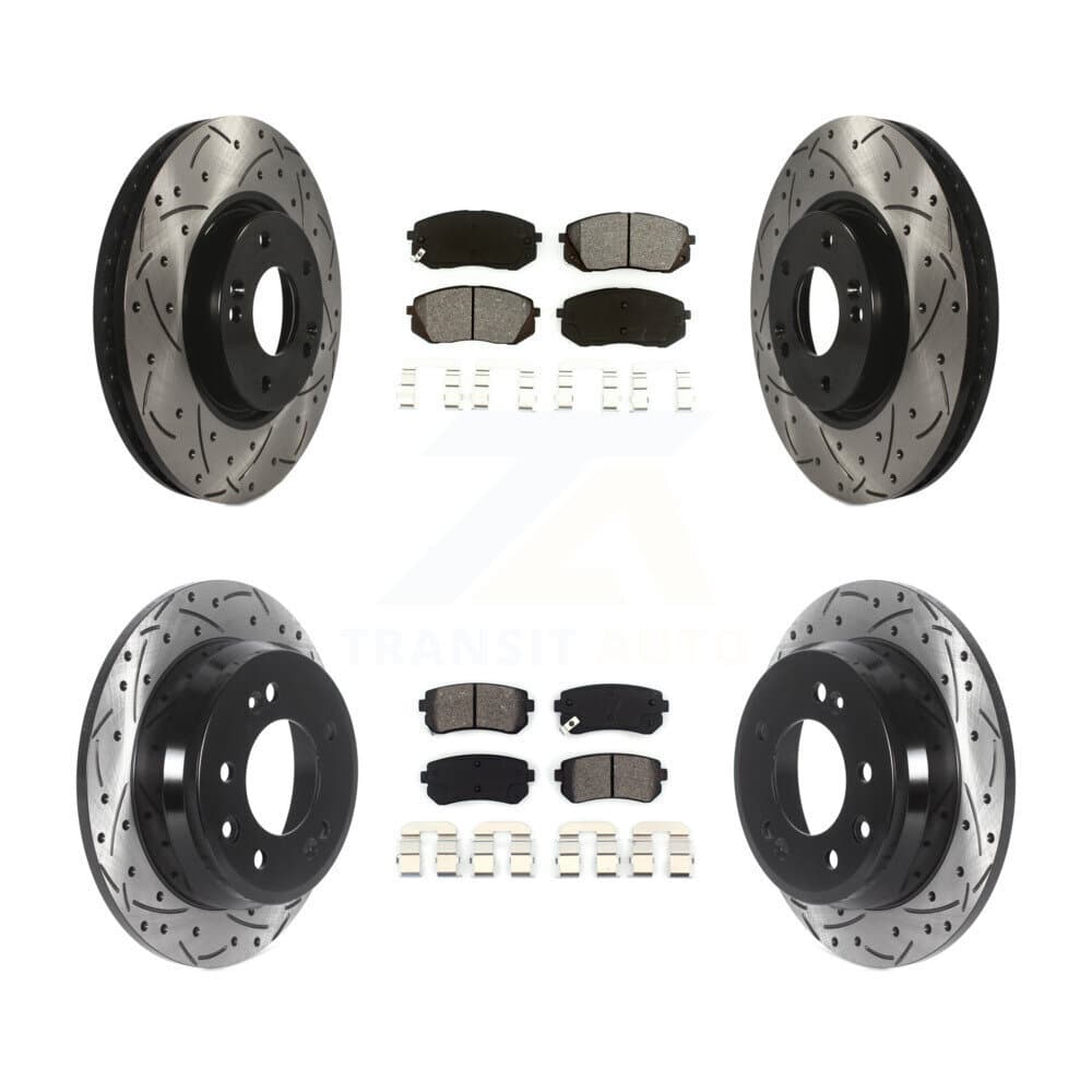 Transit Auto - KDS-100731 - Front and Rear Disc Brake Kits image 1