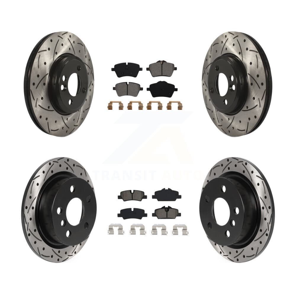 Transit Auto - KDS-100738 - Front and Rear Disc Brake Kits image 1