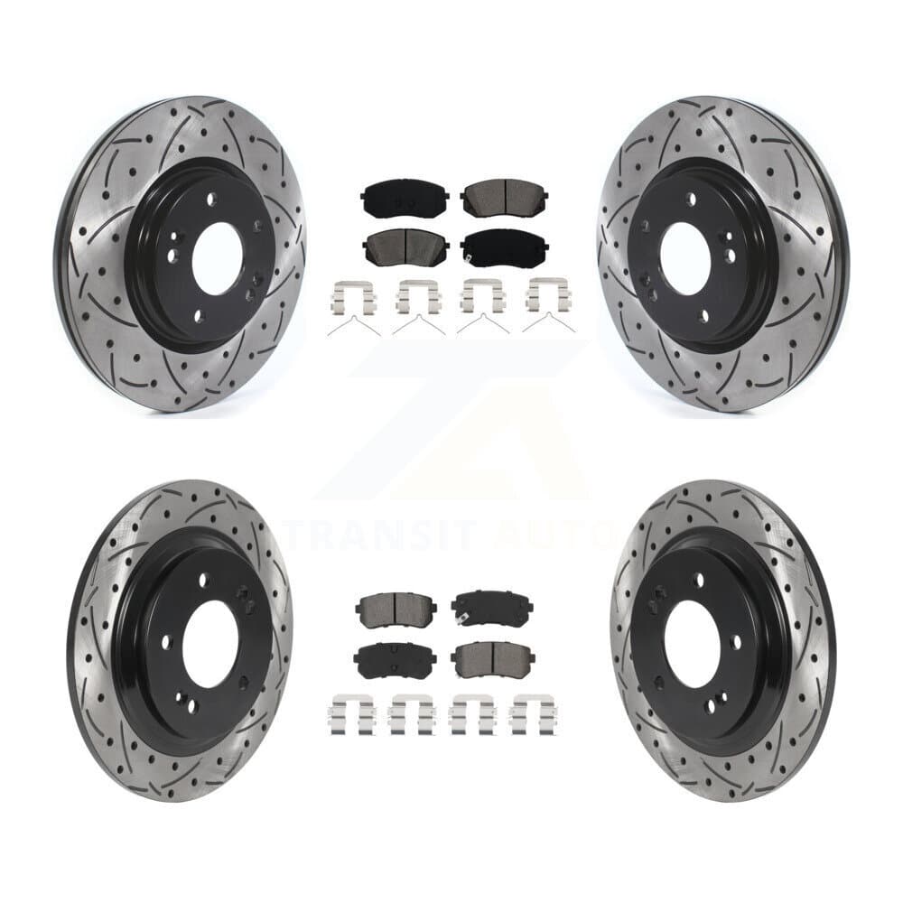 Transit Auto - KDS-100778 - Front and Rear Disc Brake Kits image 1