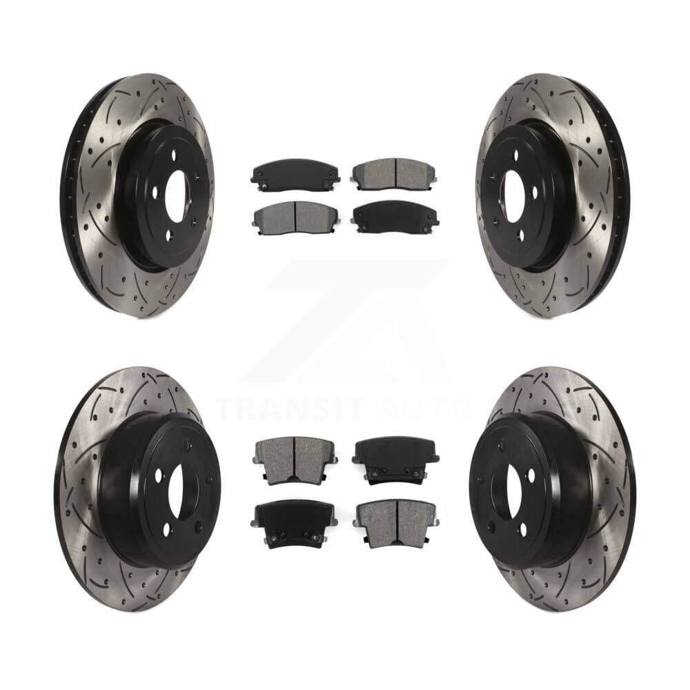 Transit Auto - KDS-100892 - Front and Rear Disc Brake Kits image 1