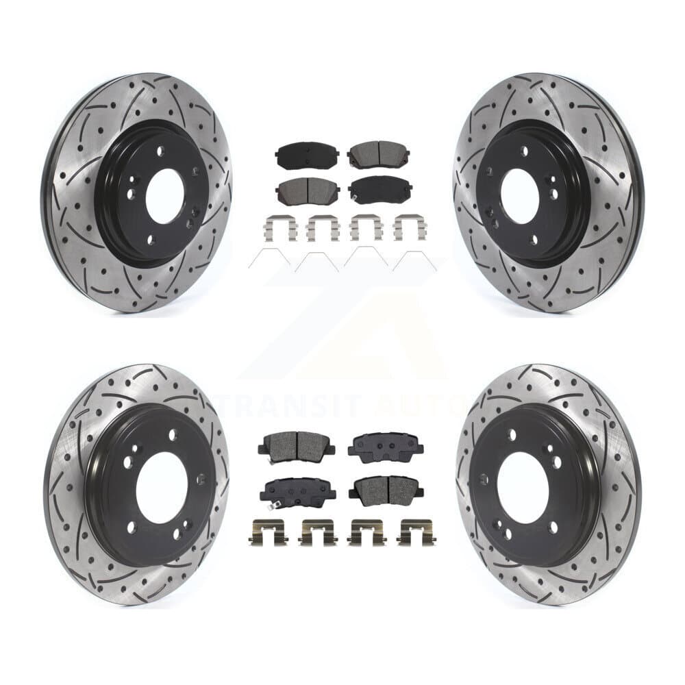 Transit Auto - KDS-100926 - Front and Rear Disc Brake Kits image 1
