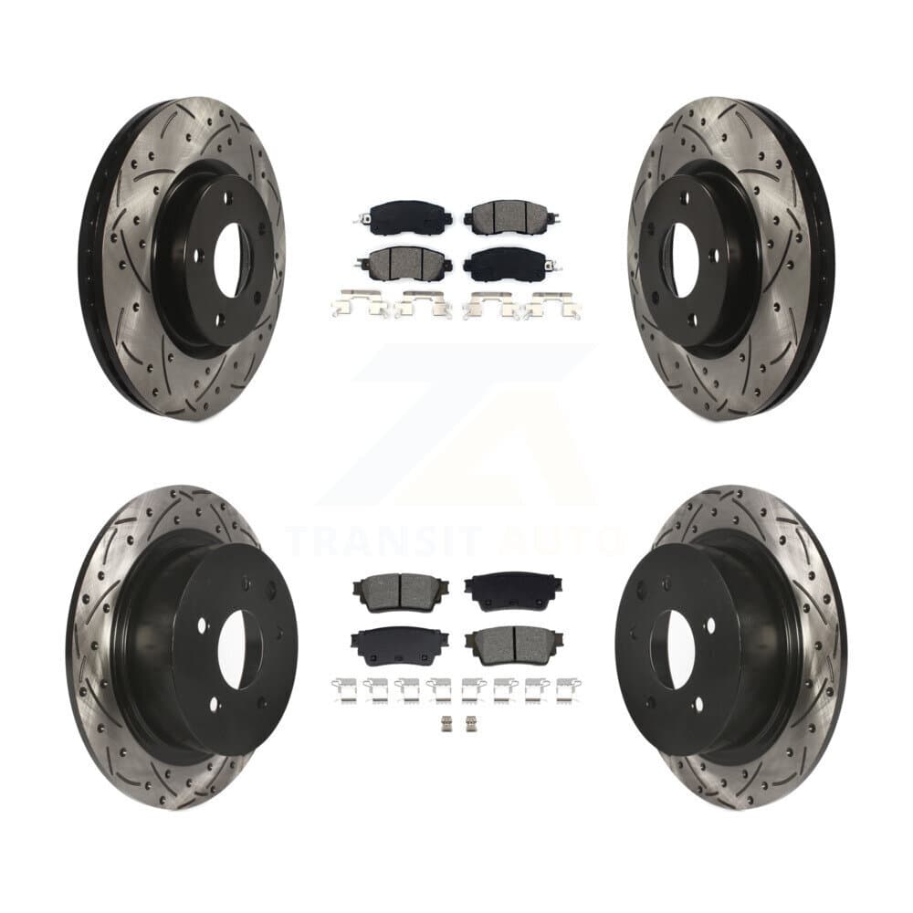 Transit Auto - KDS-101006 - Front and Rear Disc Brake Kits image 1