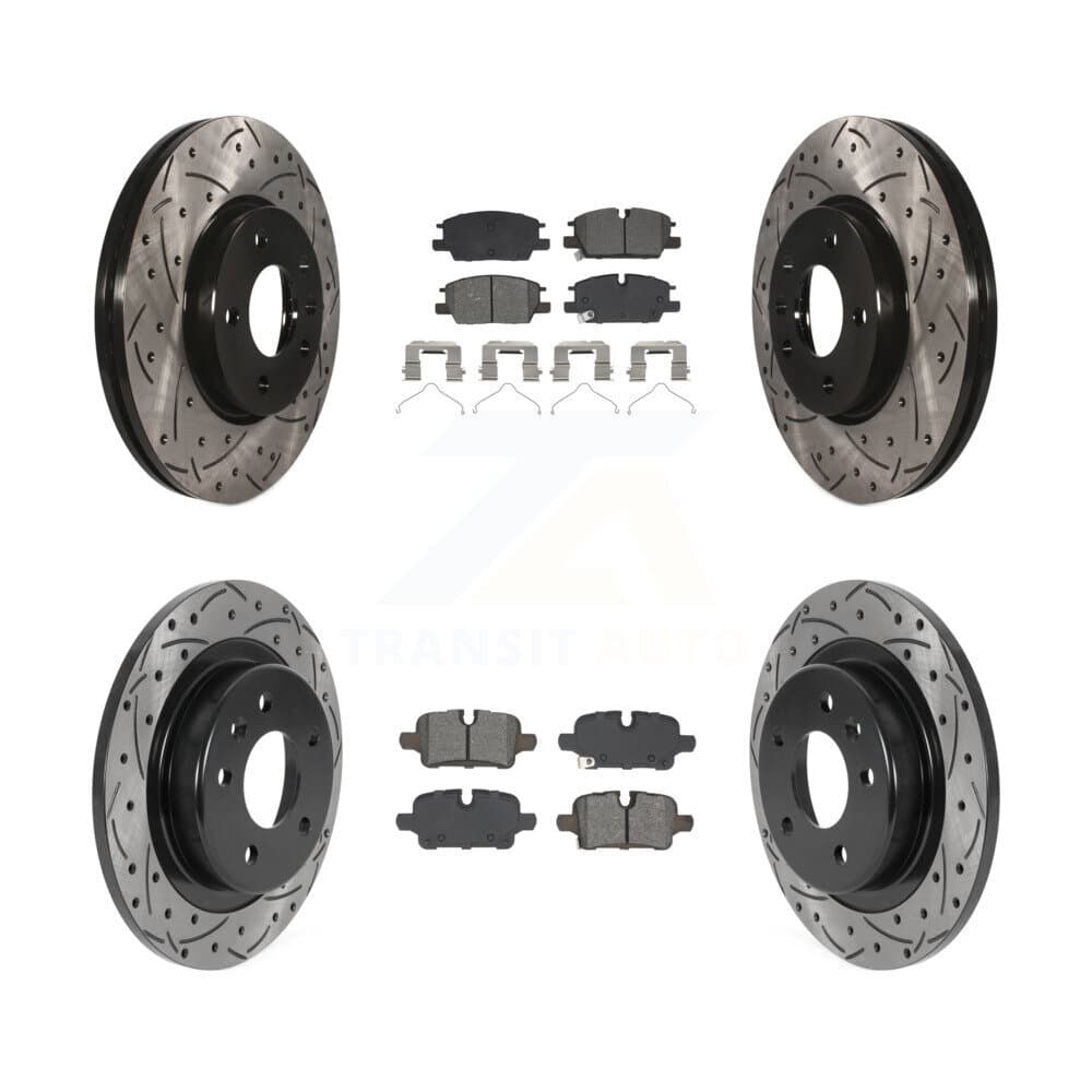 Transit Auto - KDS-101128 - Front and Rear Disc Brake Kits image 1