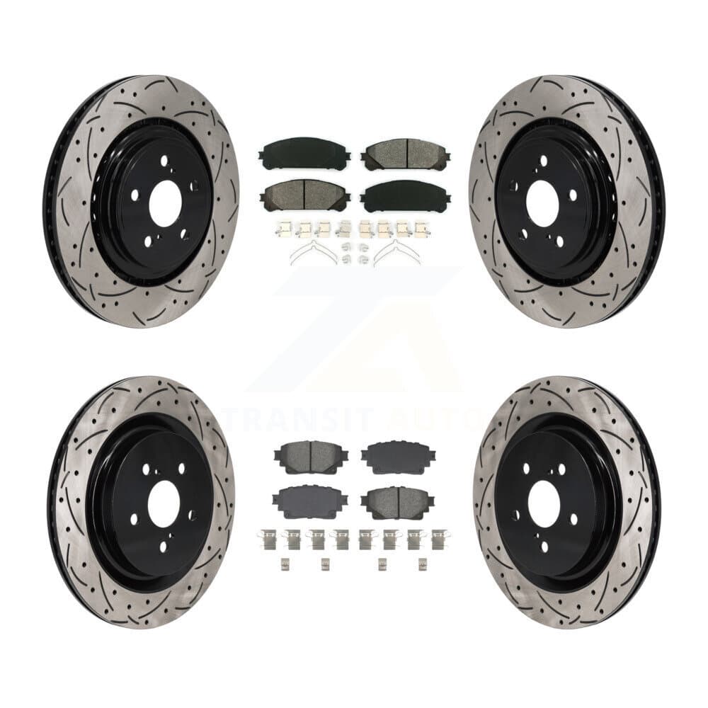 Transit Auto - KDS-101158 - Front and Rear Disc Brake Kits image 1