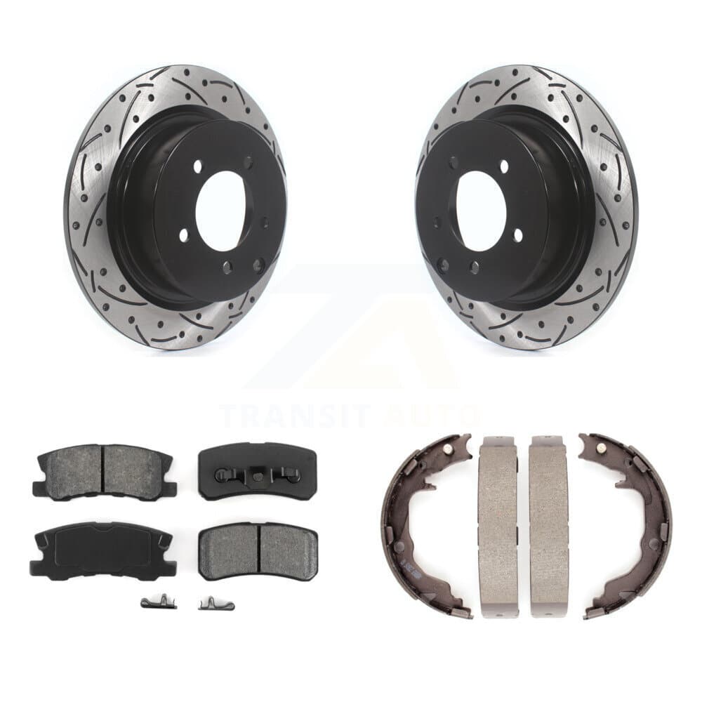 Transit Auto - KDS-101296 - Rear Disc Brake Kits image 1