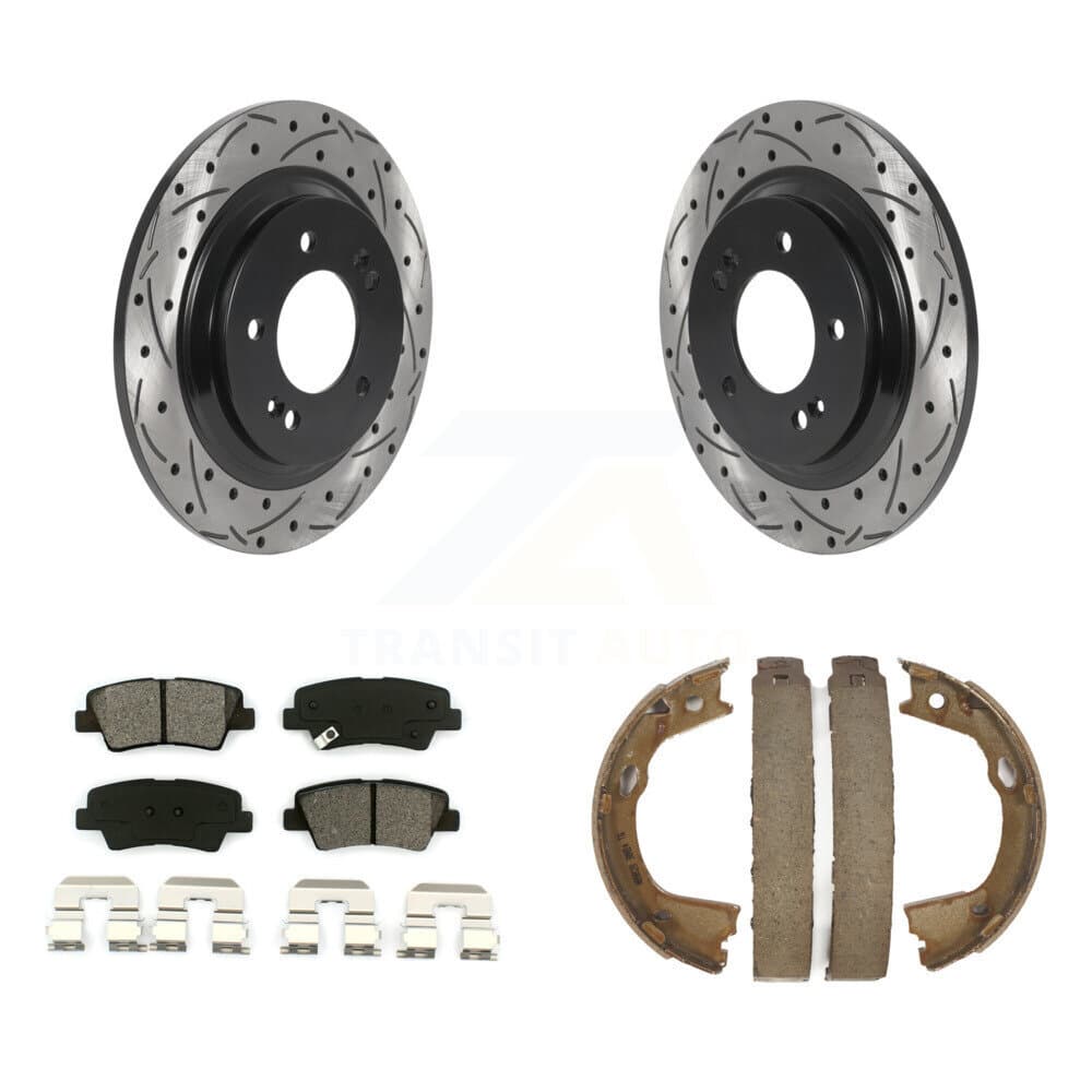 Transit Auto - KDS-101374 - Rear Disc Brake Kits image 1