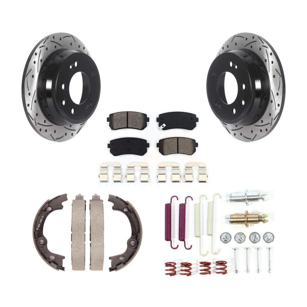 Transit Auto - KDS-101472 - Rear Disc Brake Kits image 1