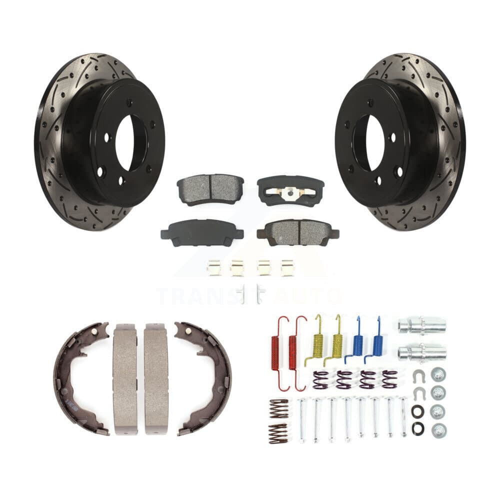Transit Auto - KDS-101491 - Rear Disc Brake Kits image 1