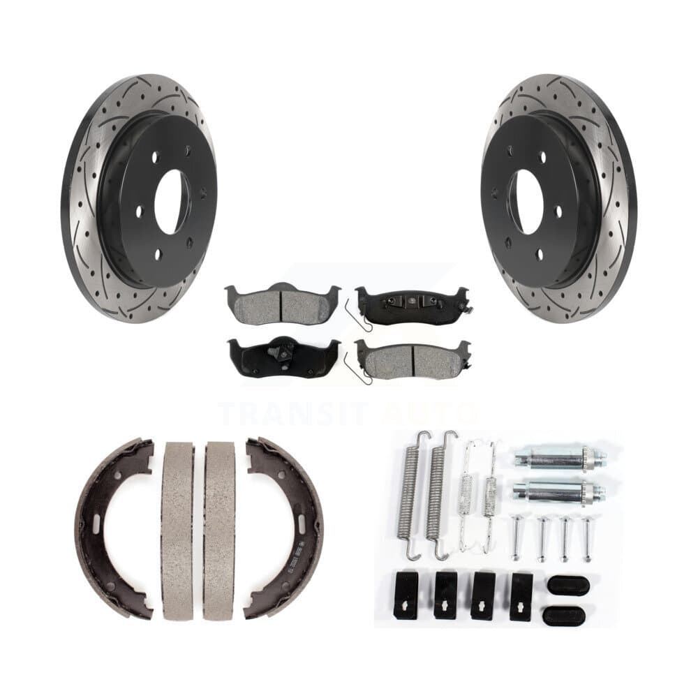 Transit Auto - KDS-101557 - Rear Disc Brake Kits image 1
