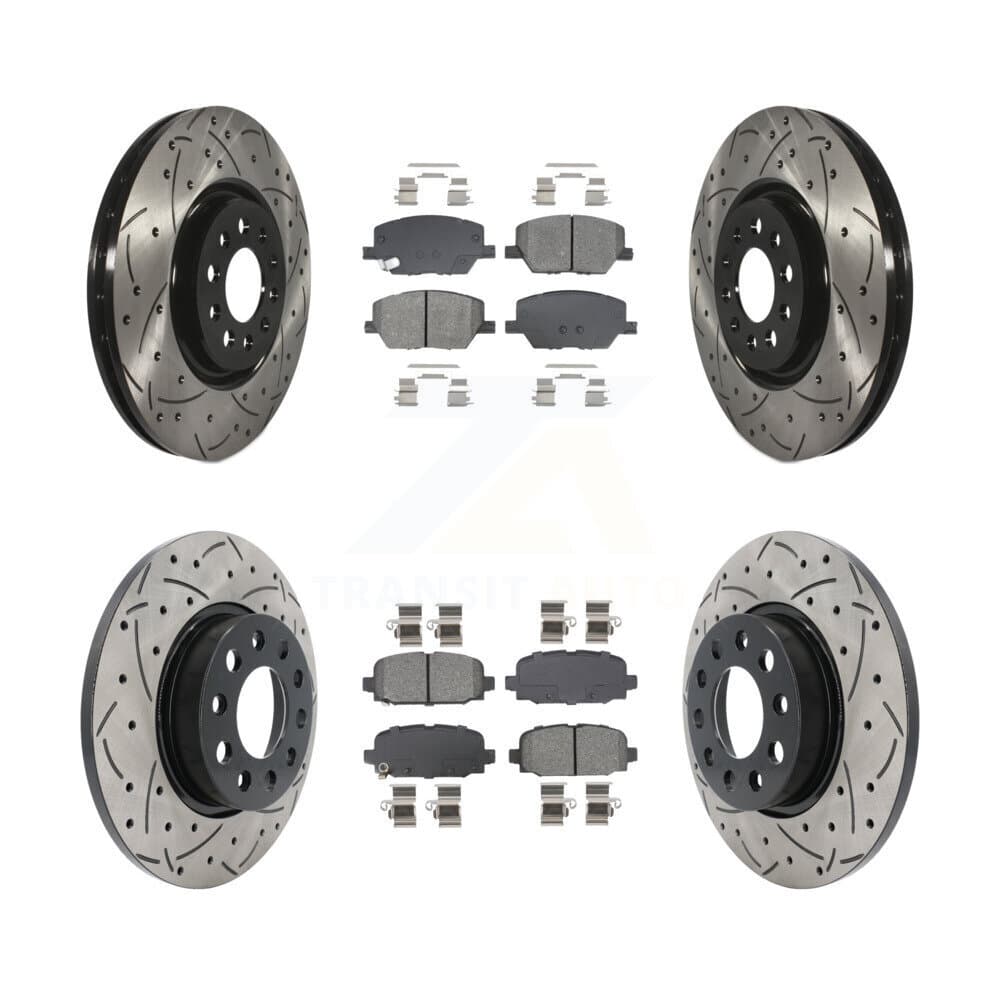 Transit Auto - KDS-101588 - Front and Rear Disc Brake Kits image 1