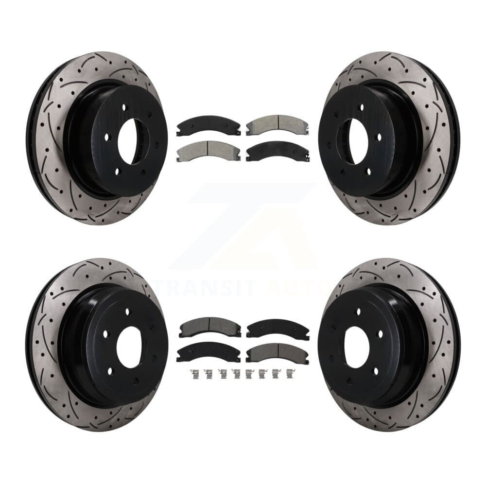 Transit Auto - KDS-101608 - Front and Rear Disc Brake Kits image 1