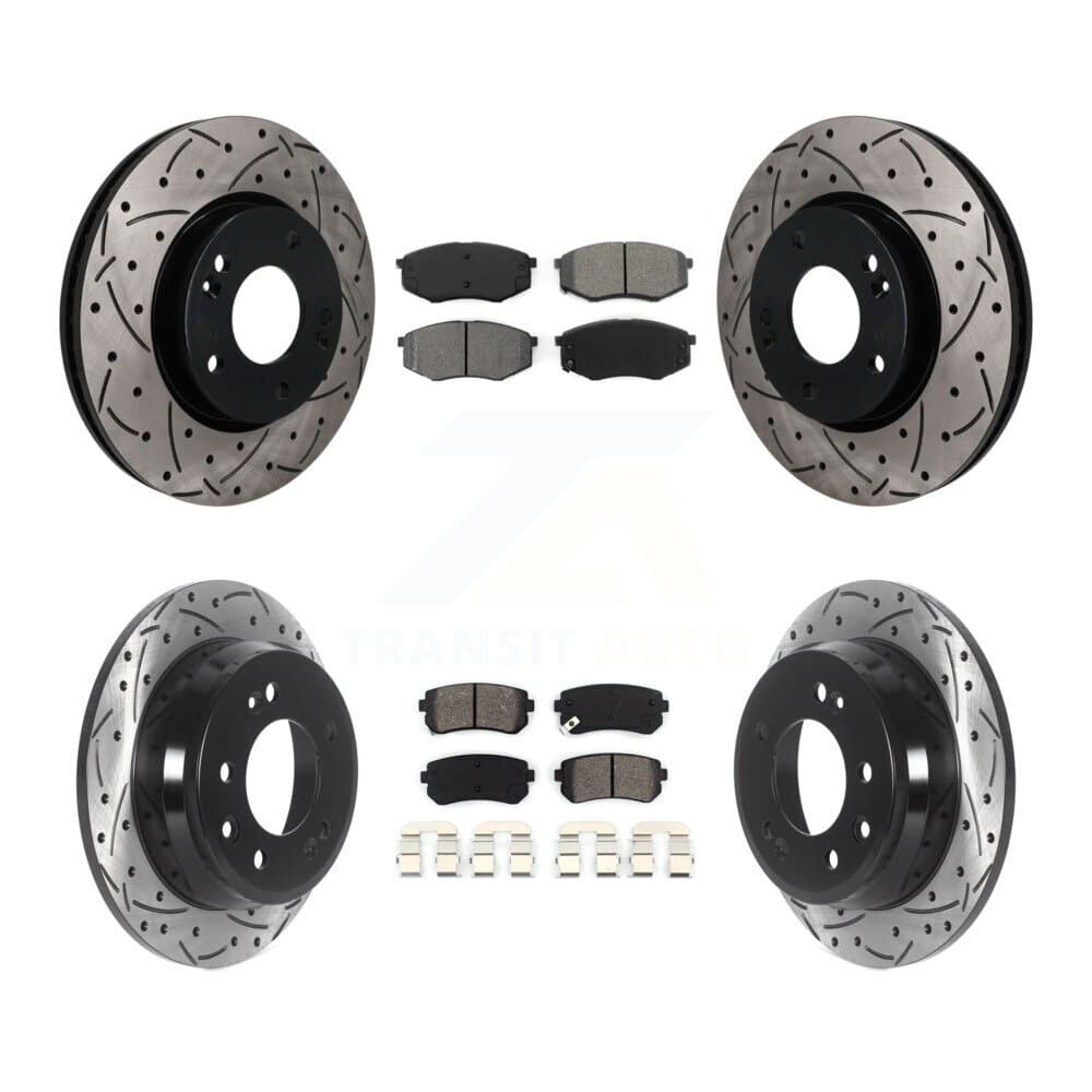 Transit Auto - KDS-101613 - Front and Rear Disc Brake Kits image 1
