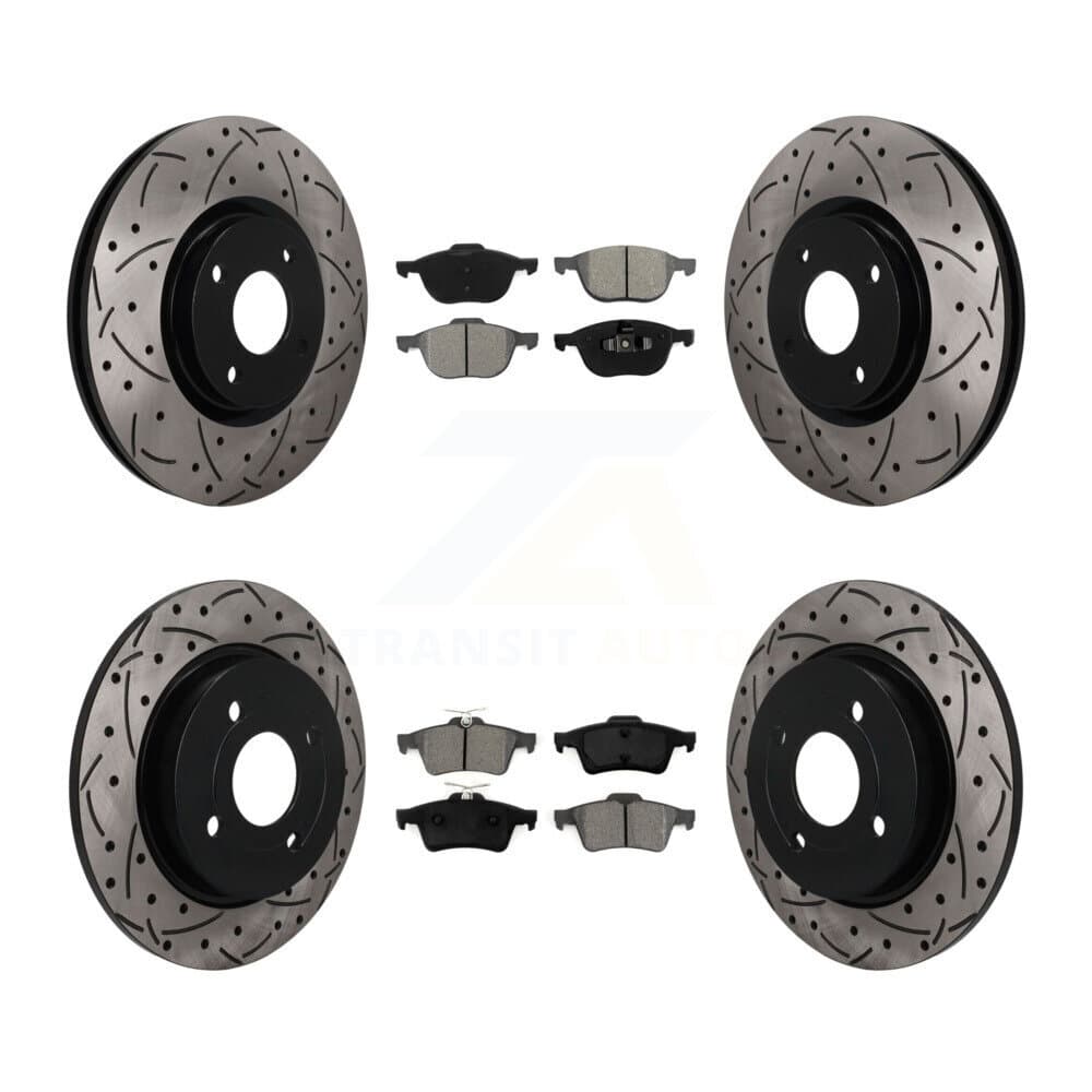 Transit Auto - KDS-101643 - Front and Rear Disc Brake Kits image 1