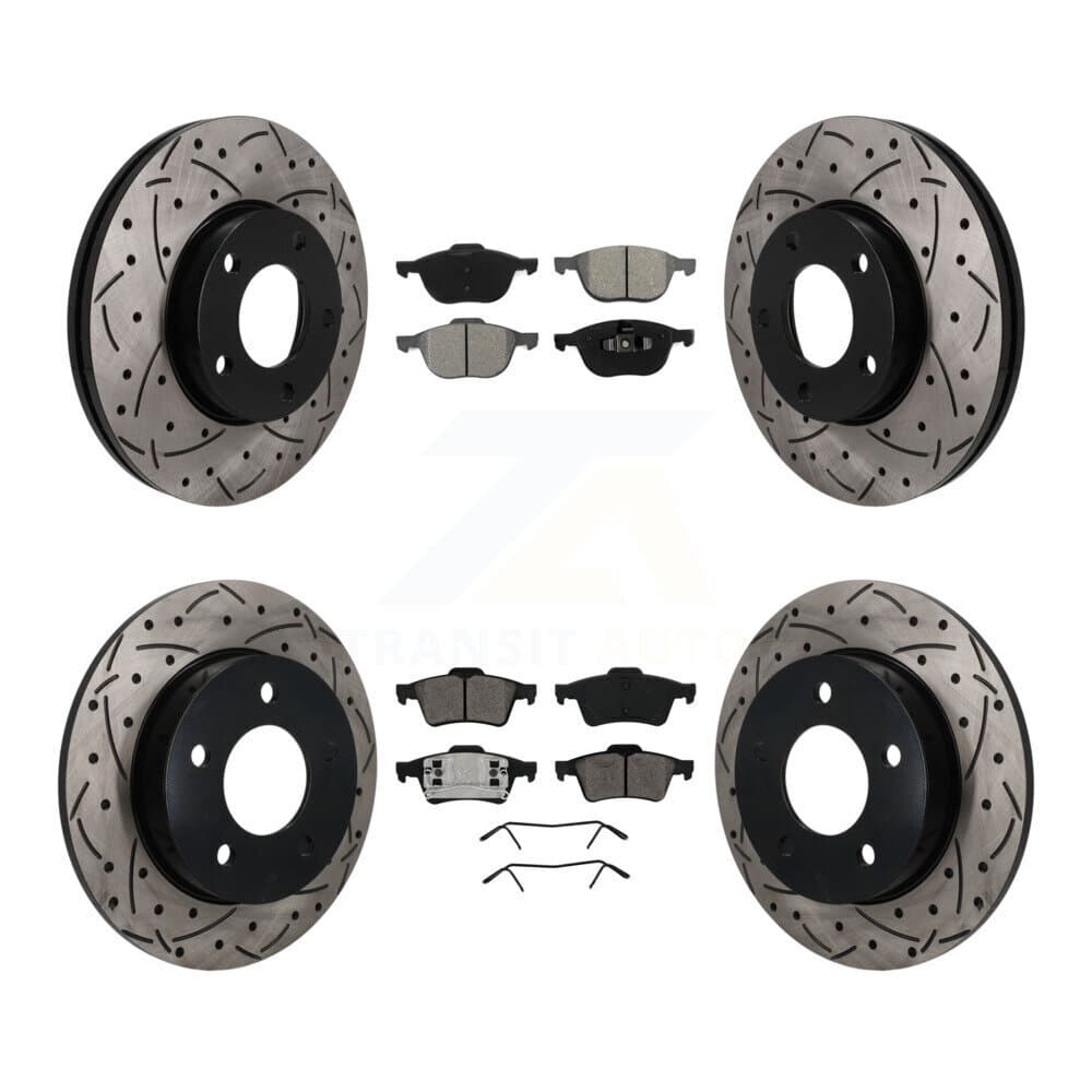 Transit Auto - KDS-101644 - Front and Rear Disc Brake Kits image 1