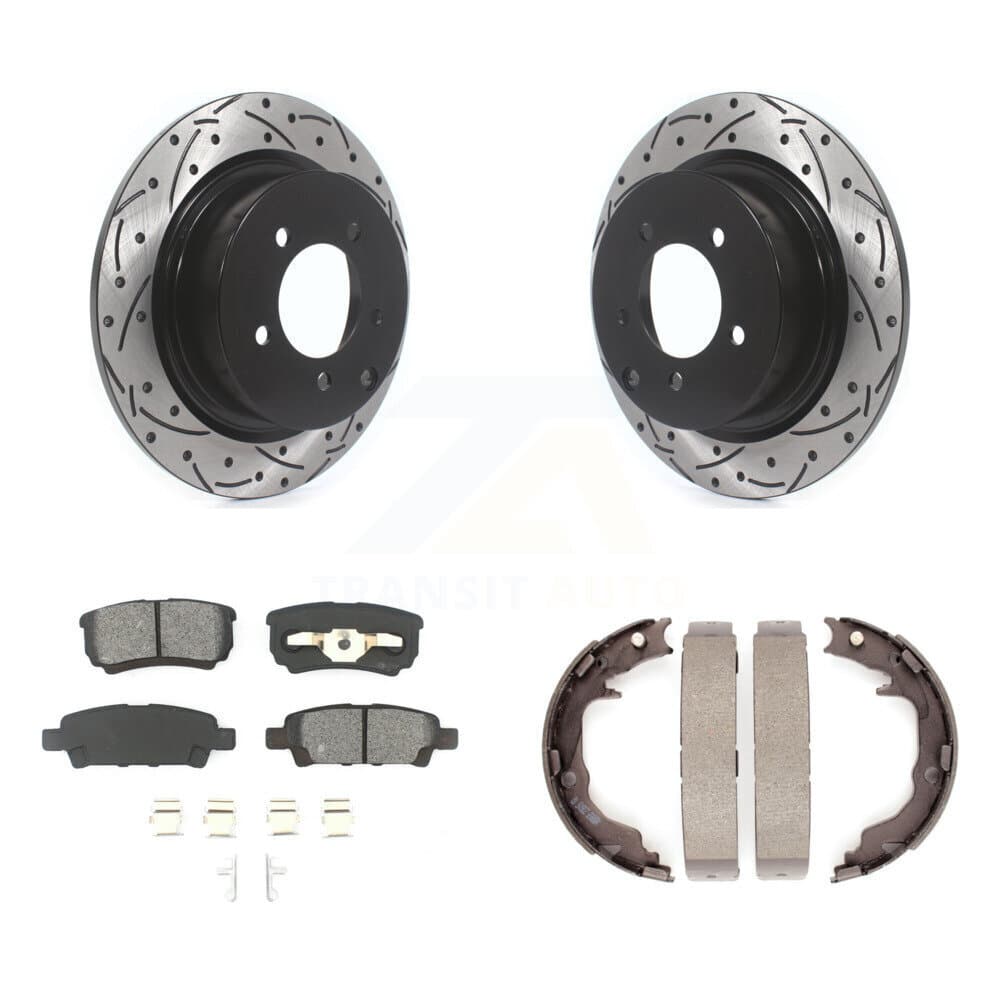 Transit Auto - KDS-101793 - Rear Disc Brake Kits image 1
