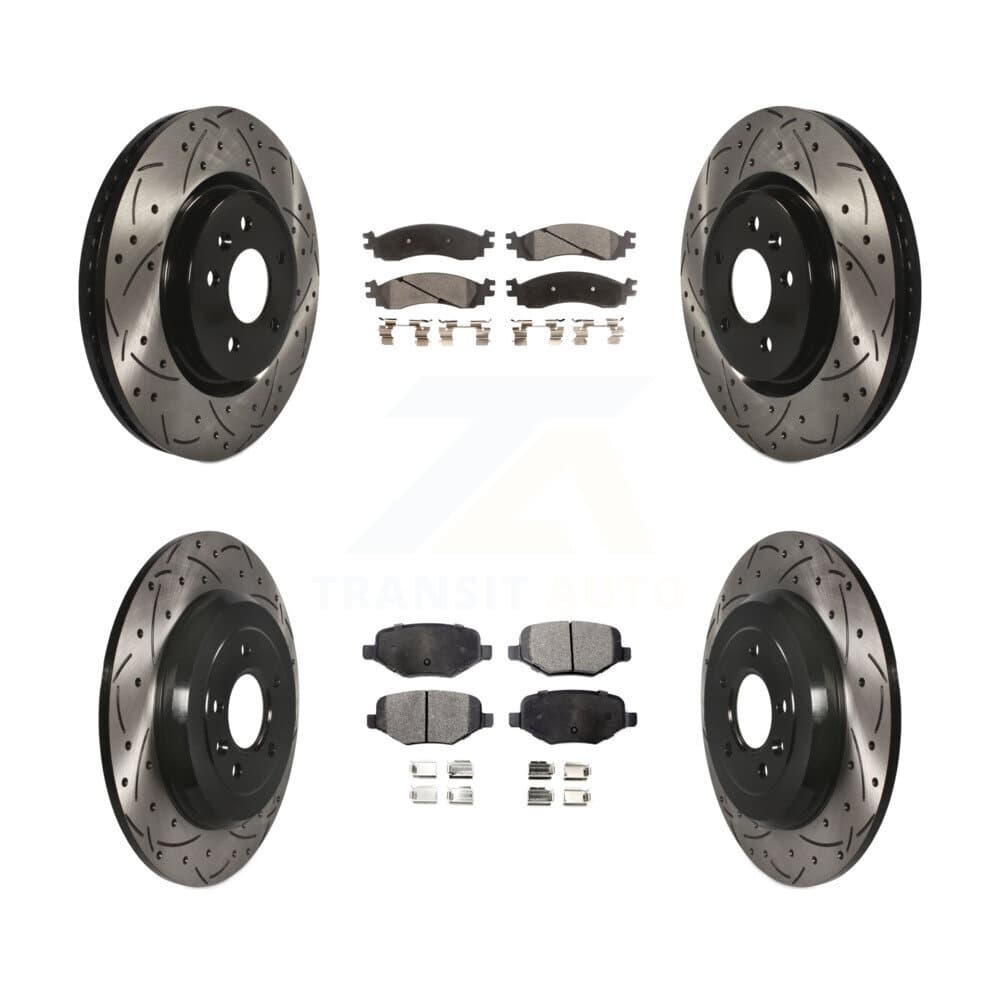 Transit Auto - KDT-100228 - Front and Rear Disc Brake Kits image 1