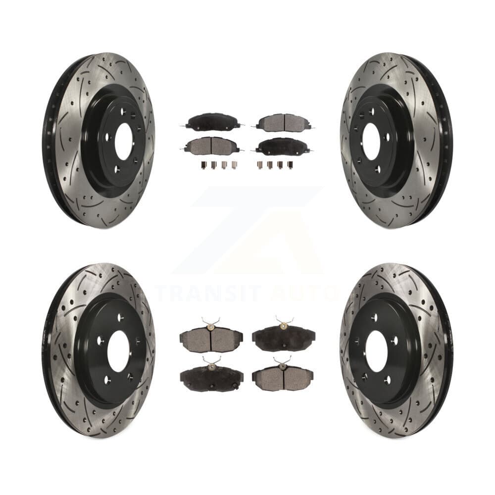 Transit Auto - KDT-100235 - Front and Rear Disc Brake Kits image 1