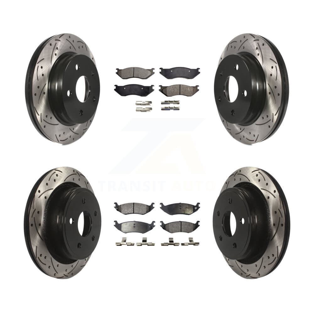 Transit Auto - KDT-100251 - Front and Rear Disc Brake Kits image 1