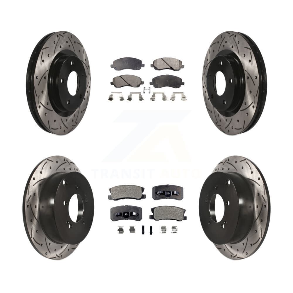 Transit Auto - KDT-100263 - Front and Rear Disc Brake Kits image 1