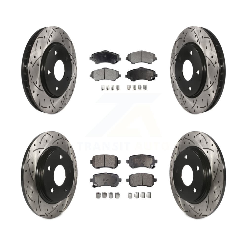 Transit Auto - KDT-100266 - Front and Rear Disc Brake Kits image 1