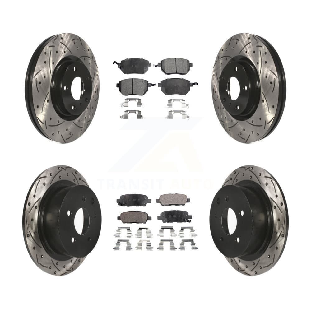 Transit Auto - KDT-100287 - Front and Rear Disc Brake Kits image 1