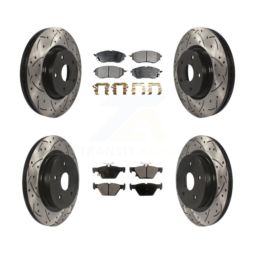 Transit Auto - KDT-100298 - Front and Rear Disc Brake Kits image 1