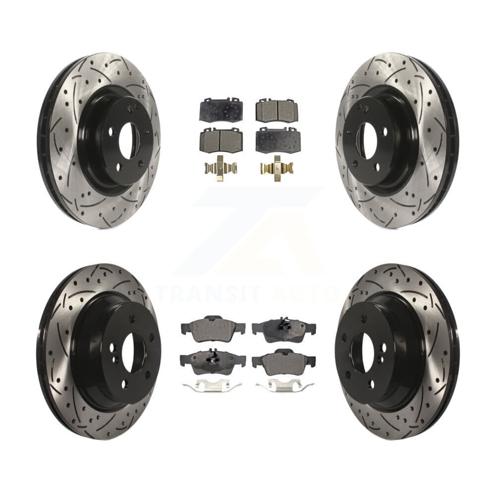 Transit Auto - KDT-100327 - Front and Rear Disc Brake Kits image 1