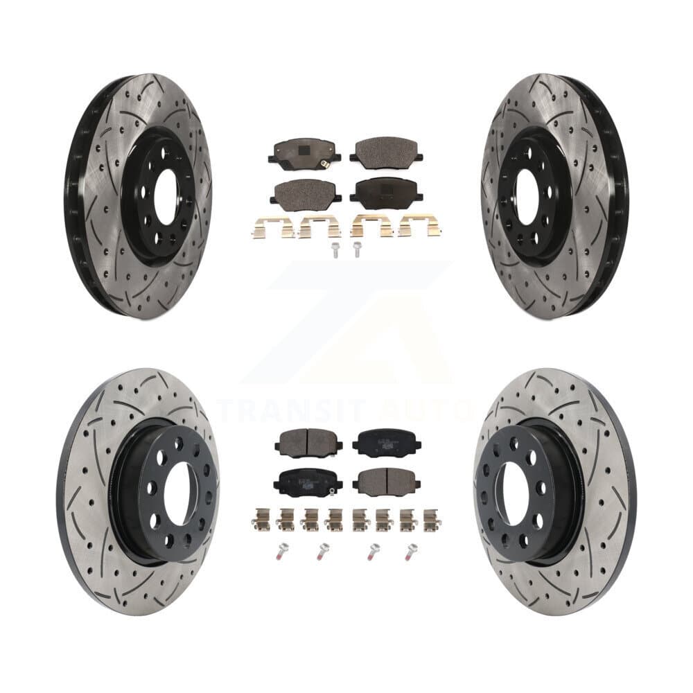 Transit Auto - KDT-100588 - Front and Rear Disc Brake Kits image 1